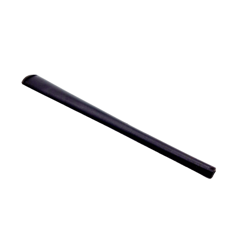 Mundstück Rohling - Ø7 - L143 - Ebonit - Pfeifenecke